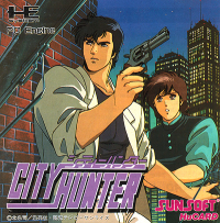 City Hunter JP PC Engine JP box art